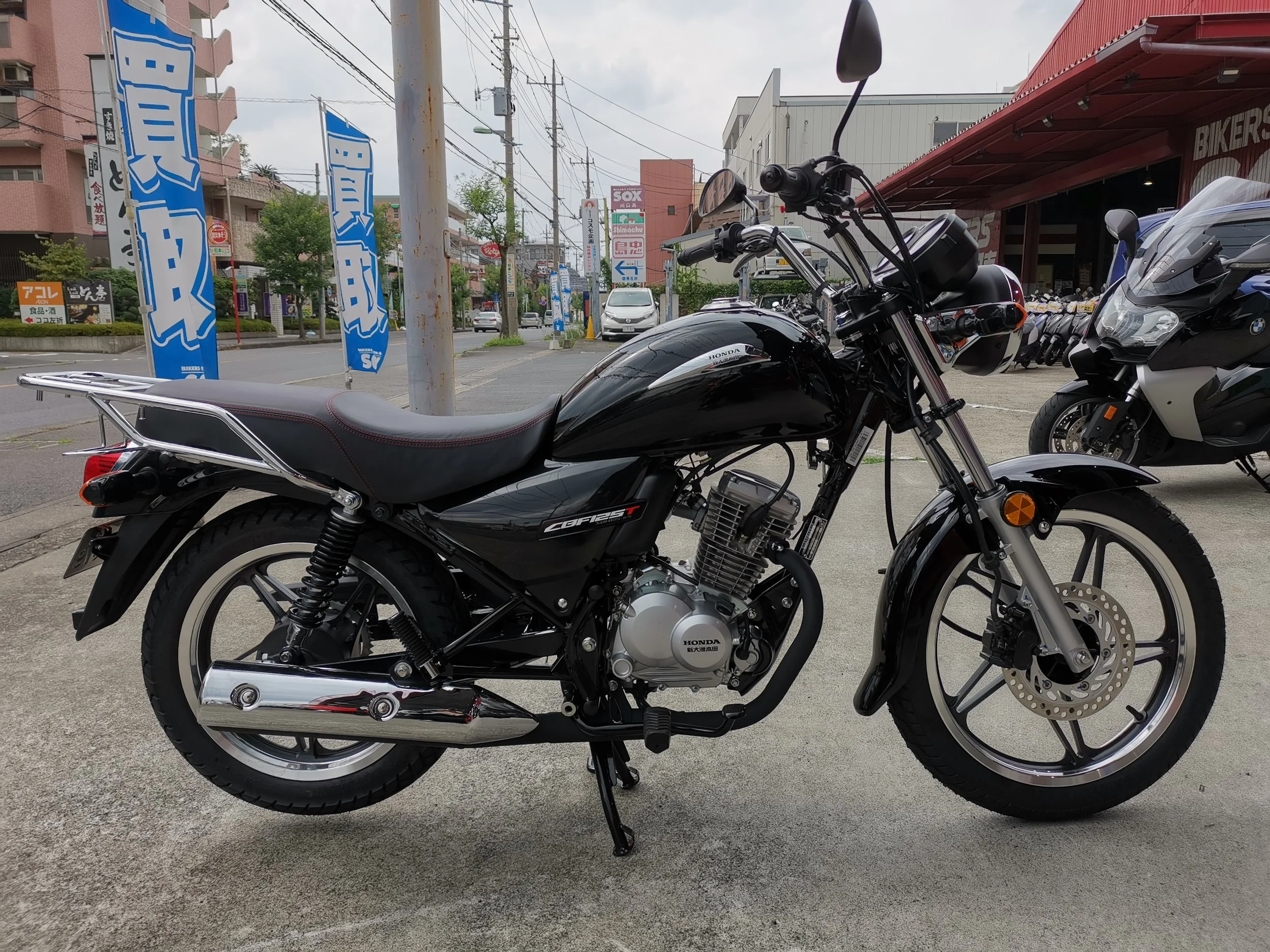試乗にお借りしたCBF125T