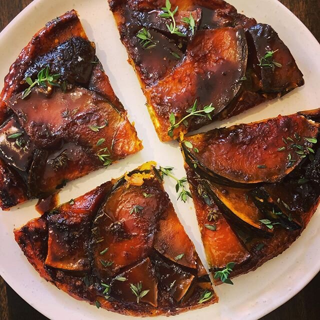 Tatin Thursday!
.
Savoury Caramelised Maple Pumpkin &amp; Goats Cheese Tatin $6.5
.
TAKEAWAY breakfast, lunch, cakes and coffee now available Mon-Fri, 8am-2pm
.
Check out our full menu online - link in bio. Text your order to 0480 146 270.
Call your 