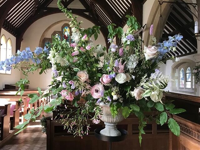 My village church, St Peter&rsquo;s, Stonegate. Looking forward to adorning it with flowers again soon!