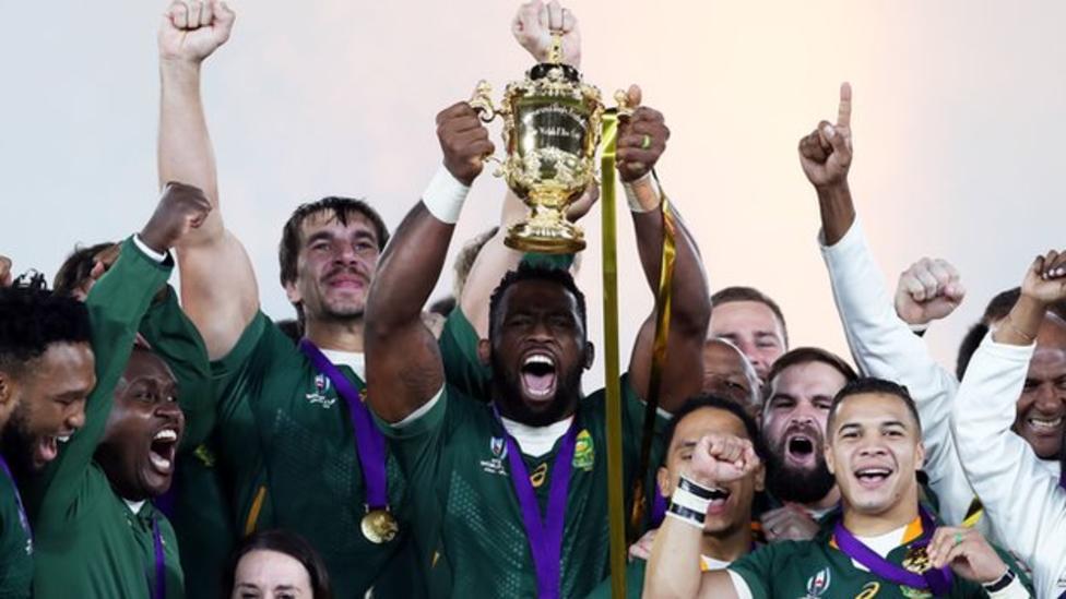 South Africa Beat England to Win RWC