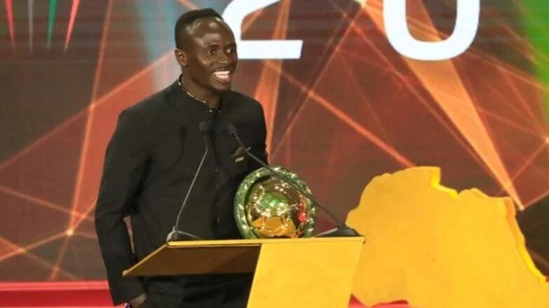 Mane named African player of the year at Caf Awards