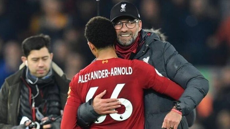Liverpool’s Trent-Alexander Arnold and Jurgen Klopp win Premier League awards for December