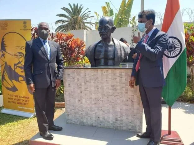 Gandhi bust put up in Malawi despite previous protests