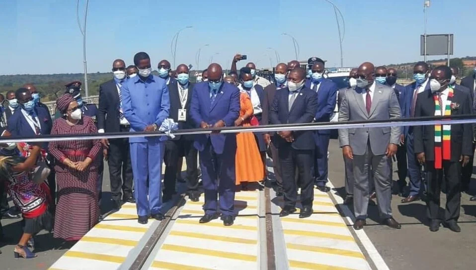 Bridge linking Botswana and Zambia opens