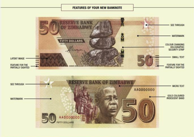 Zimbabwe issues highest-value note worth 60 US cents