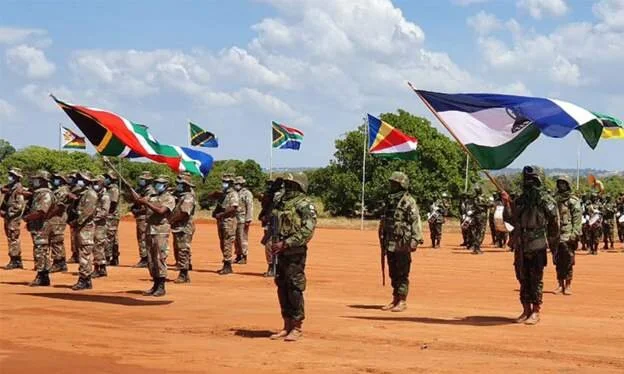 Southern African troops launch Mozambique mission