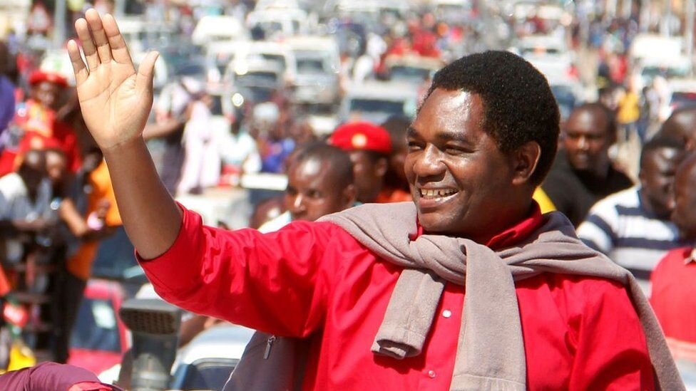 Hakainde Hichilema: Zambia's new president inspires African opposition leaders