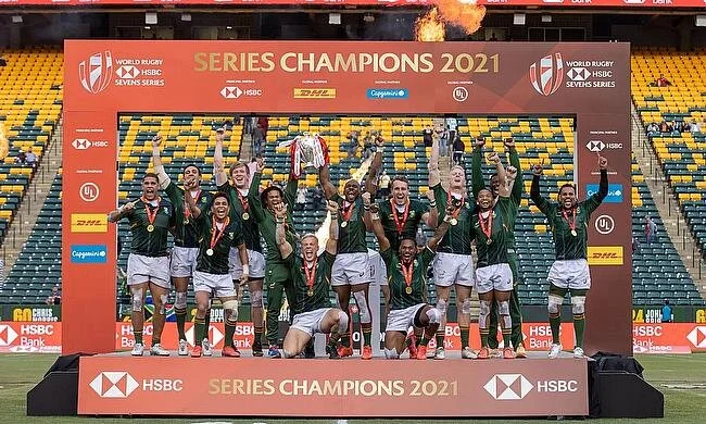 South Africa win Edmonton leg to clinch HSBC World Rugby Sevens Series 2021