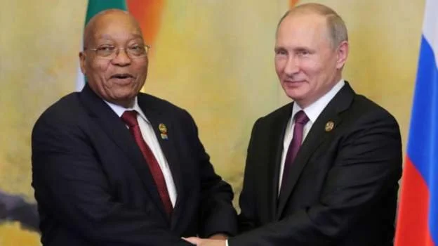 Ex-president Zuma backs Putin in Ukraine conflict