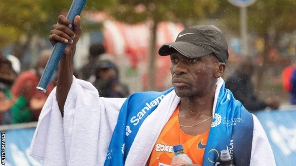 Stephen Mokoka breaks world record on 50km debut