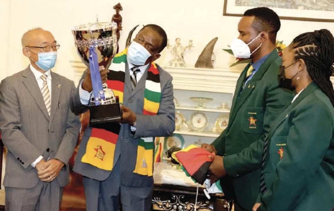 Zimbabwe: President Honoured With Karate Black Belt