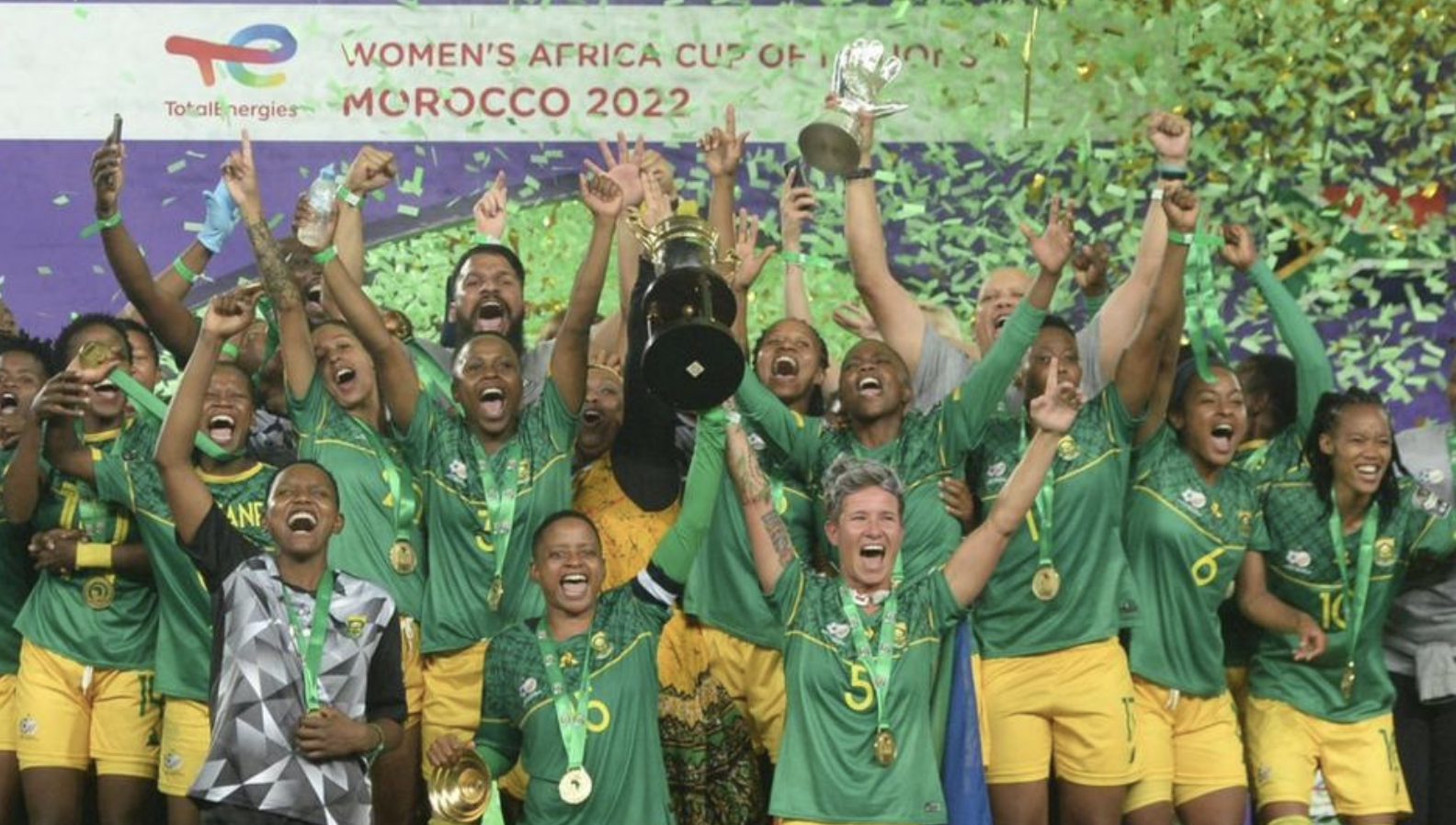 Wafcon 2022: South Africa beat Morocco to finally land first title