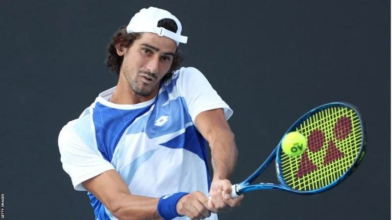 Australian Open: SA's Lloyd Harris knocks out 17th seed Lorenzo Musetti