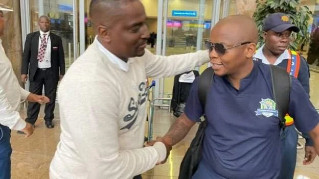 Libyan hotel detention ends for SA football club officials