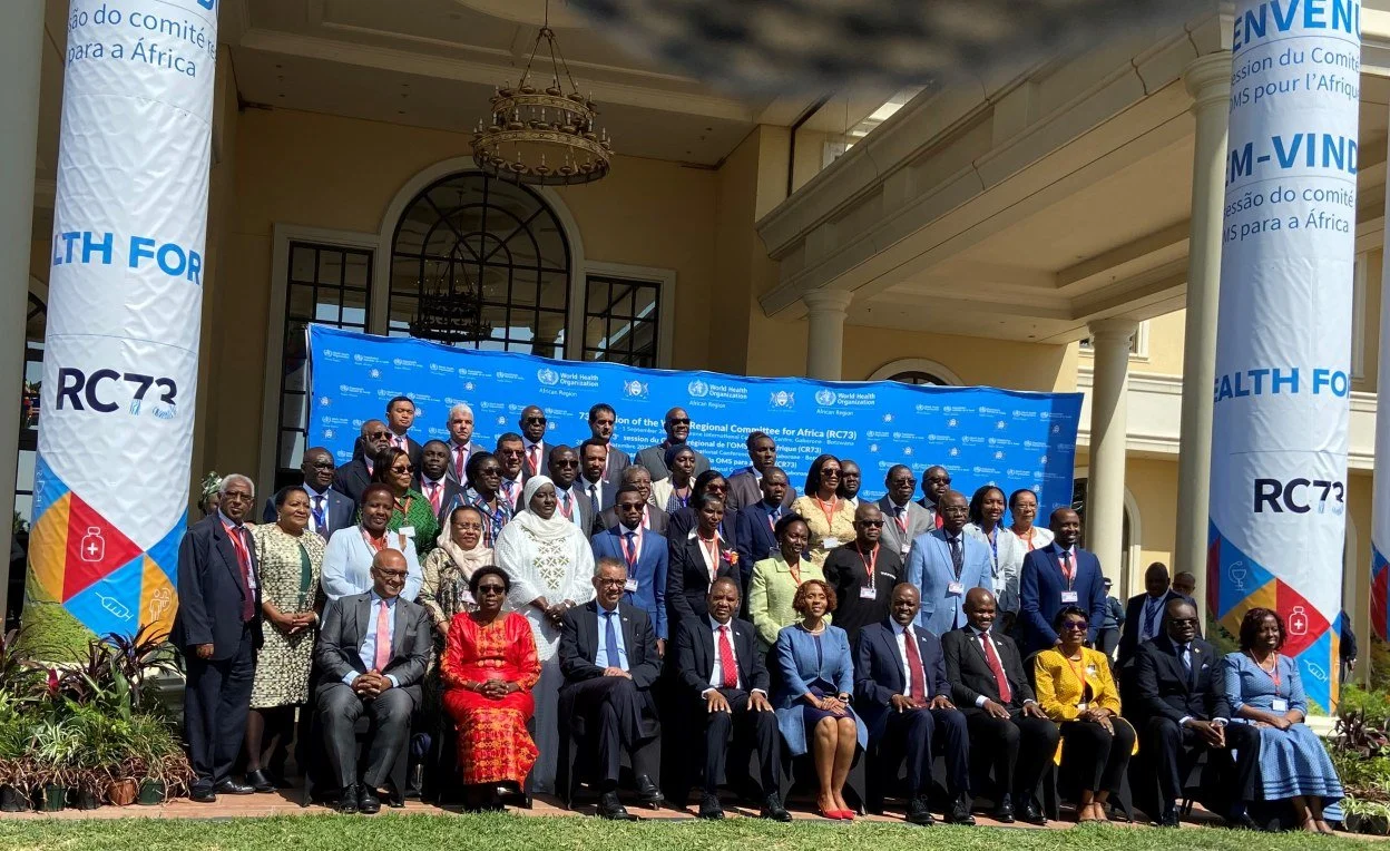  Seventy-Third Session of the WHO Regional Committee for Africa Kicks Off in Gaborone