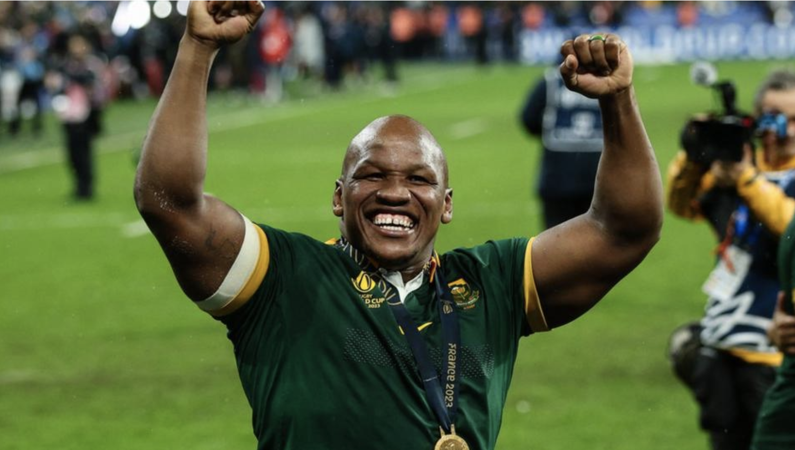 Bongi Mbonambi: England were 'unprofessional' regarding alleged on-pitch slur, says hooker