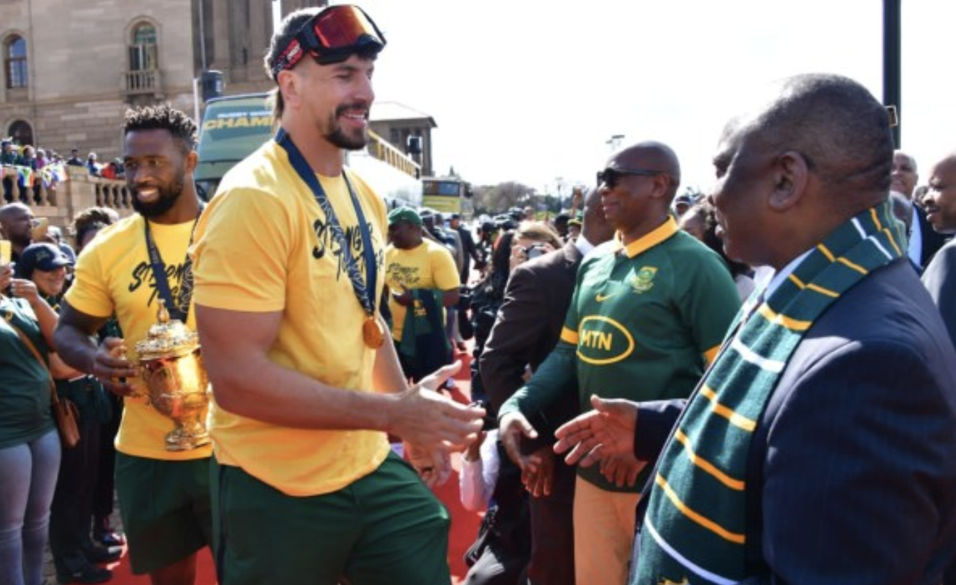 South Africa's Rugby World Cup Champions Wrap Up Victory Tour
