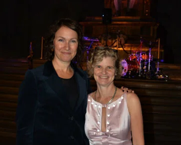 Åsa Jacobsson och Louise Hertzberg
