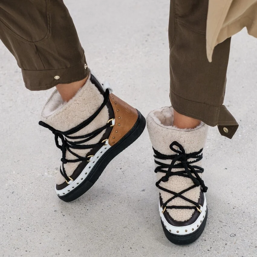 sneaker curly rock cream