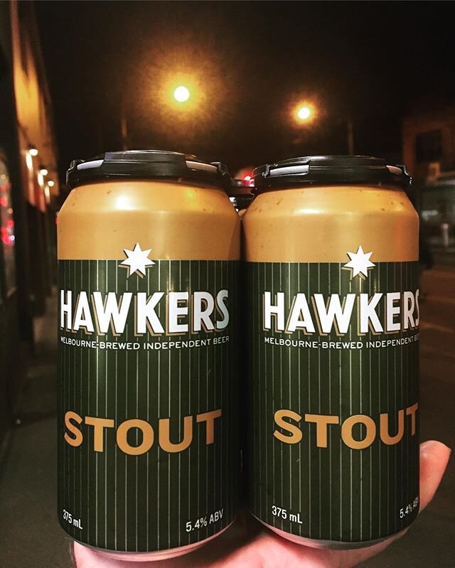 Good night for a stout...🌧❄️🍻 #stout #coldwetnights #drinkgoodbeer #drinklocal #shoplocal #buylocal #winterishere #brunswick #sydneyroad