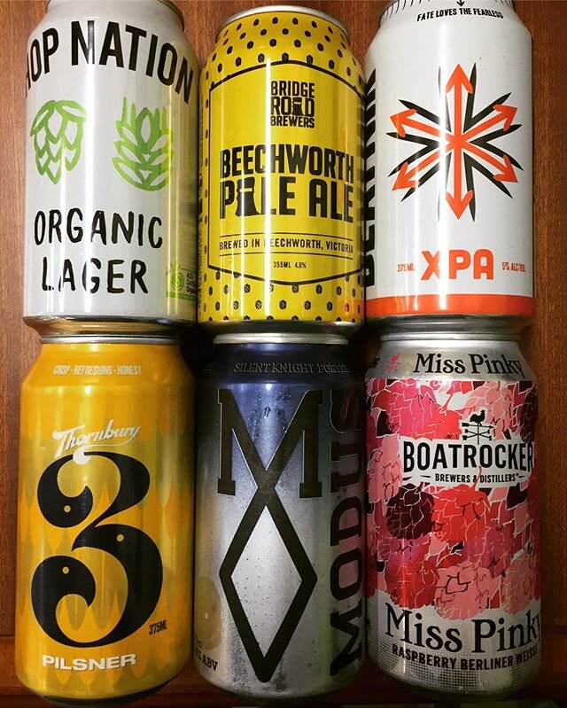 Mixed 6 pack special looking tasty! 🍻😎 all yours for $25

#mixed6pack #craftbeer #indiebeer #mixedbeerpack #lager #paleale #xpa  #pilsner #porter #sourbeer #brunswick