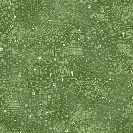 Engraved Green - Golden