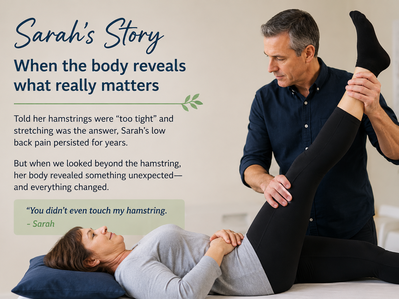 If stretching worked, why is it still tight?