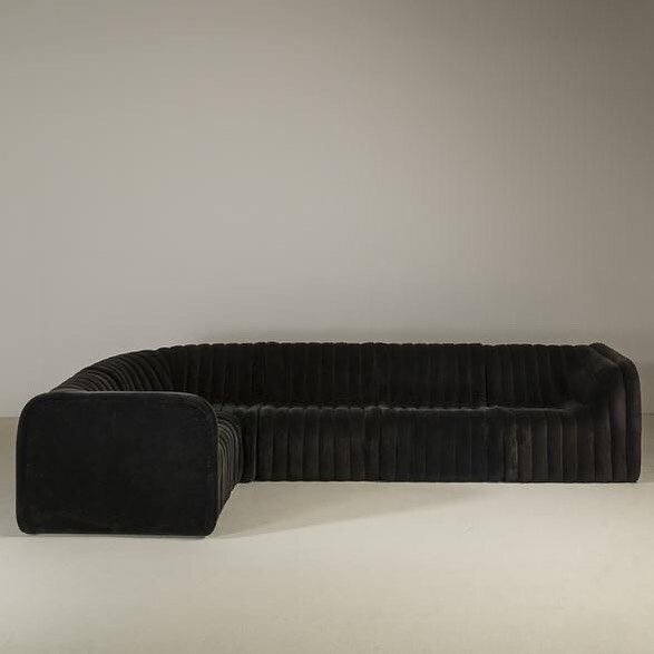 Five Part Sectional Sofa by De Sede Switzerland, 1970s