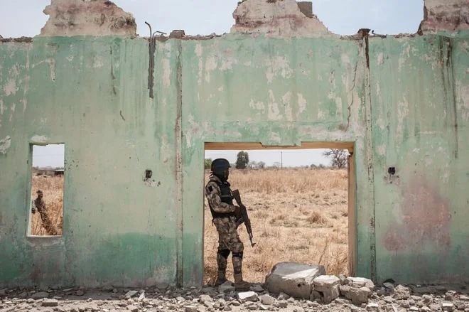 Nigerian Soldiers in Torture Video