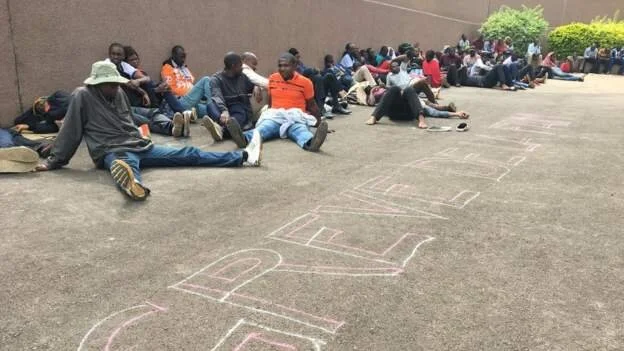 Cameroonian academics beaten up during jobs protest