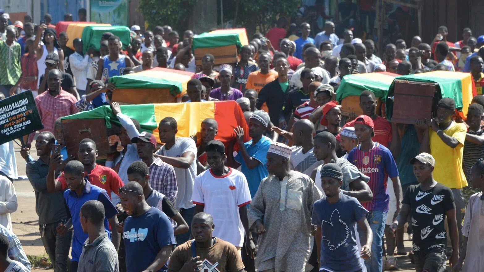 Two killed in Guinea protests
