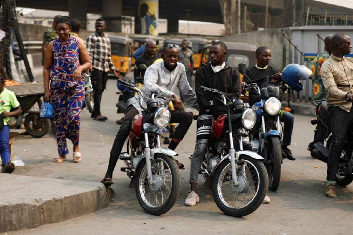 Okada rider given car after Lagos motorcycle taxi ban
