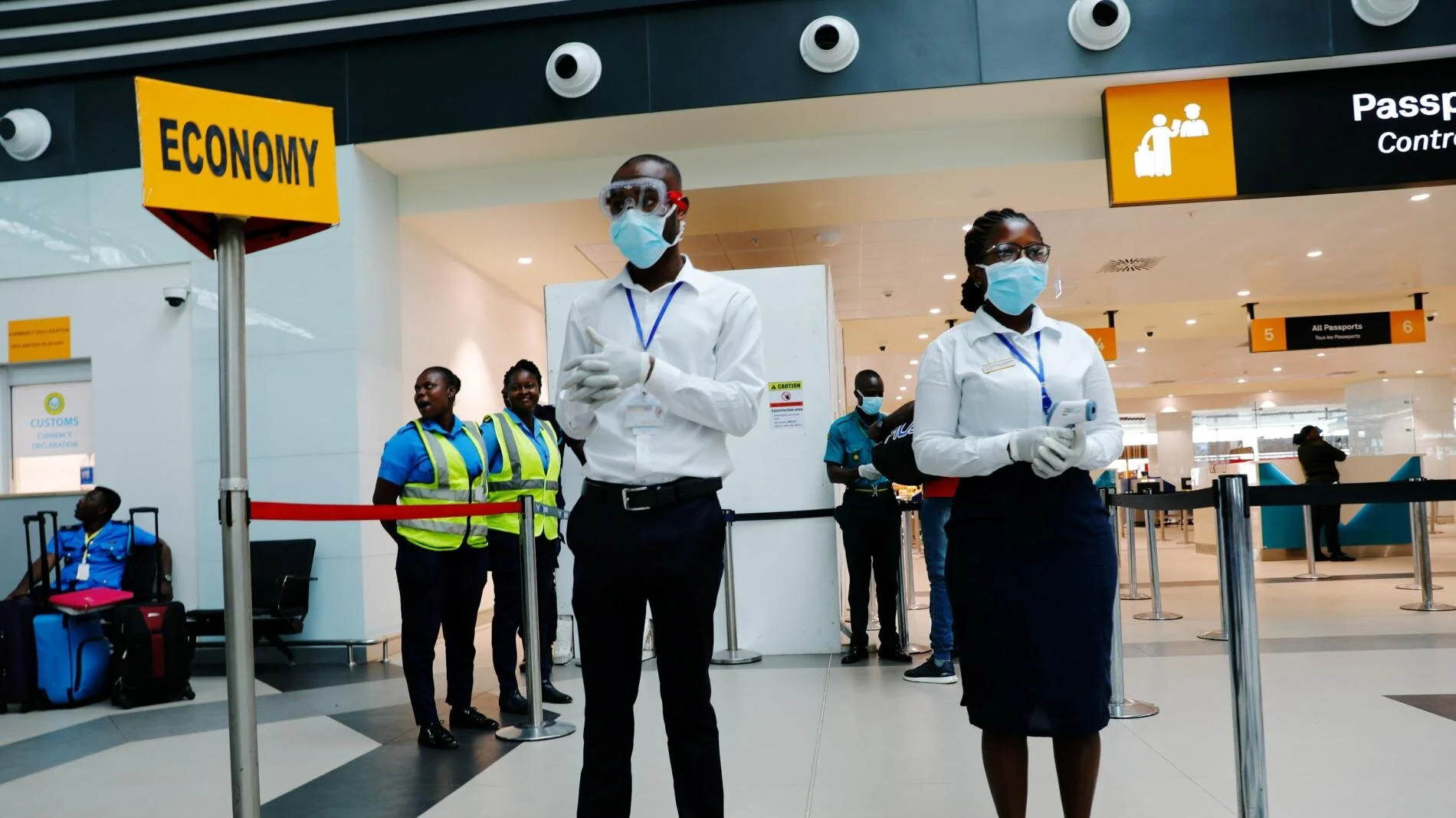 Five contract coronavirus from Senegal patient