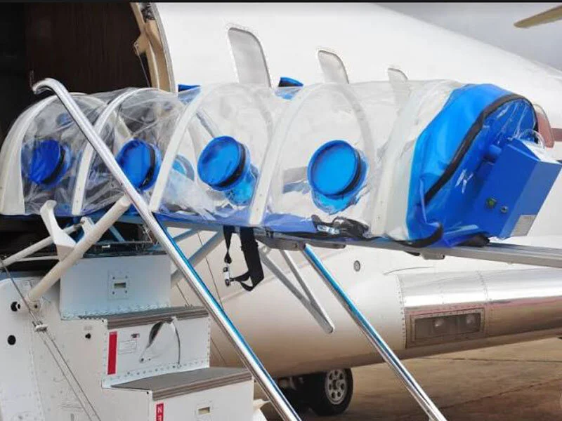 Flying Doctors Unveils West Africa's First Isolation Pod