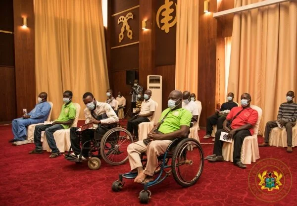 Ghana: President Akufo-Addo Presents Gh¢2 Million to 1,000 Disabled Male Entrepreneurs