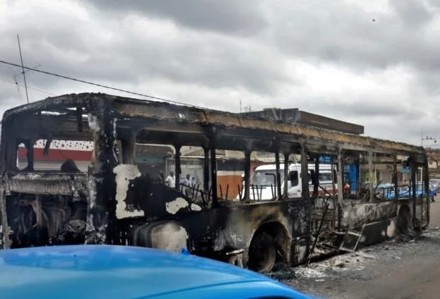 Ivorian police arrest suspect over protest fires