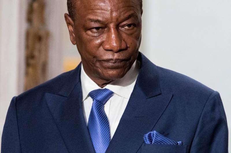 Guinea's leader Condé accepts nomination for third term
