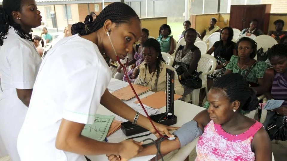 Nigerian health workers strike over coronavirus allowance