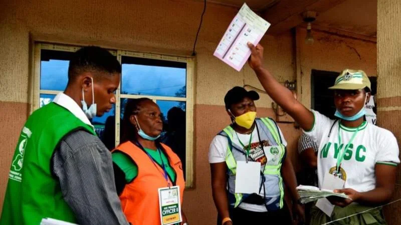 Nigerian state governor re-elected in tensed polls