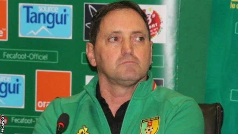 Cameroon coach Toni Conceicao is on the search for new talent