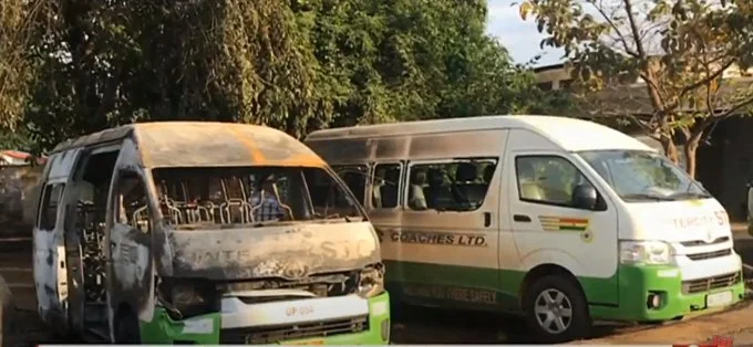 Suspected separatists attack bus station in Ghana