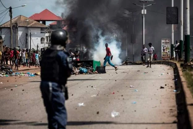 At least 21 dead in Guinea's post-election violence