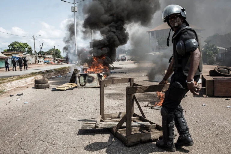 EU concerned over credibility of Guinea poll results