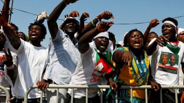 Ghana's opposition rejects election results
