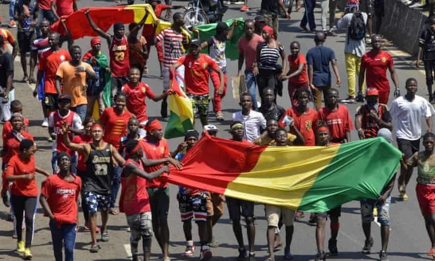 Guinea activists jailed for protest against president