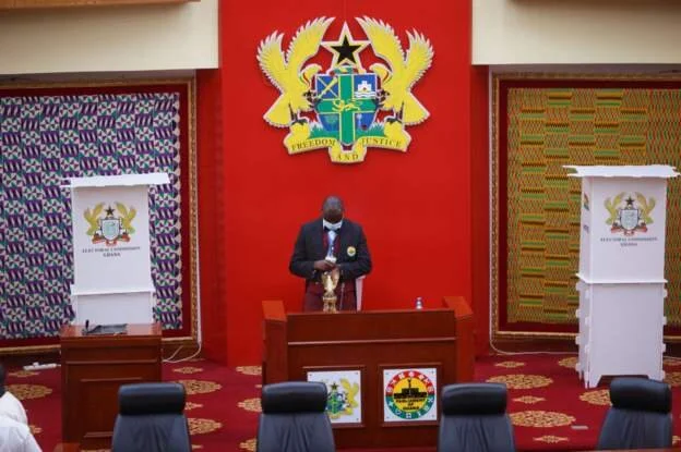 Ghana's parliament shuts down after virus outbreak