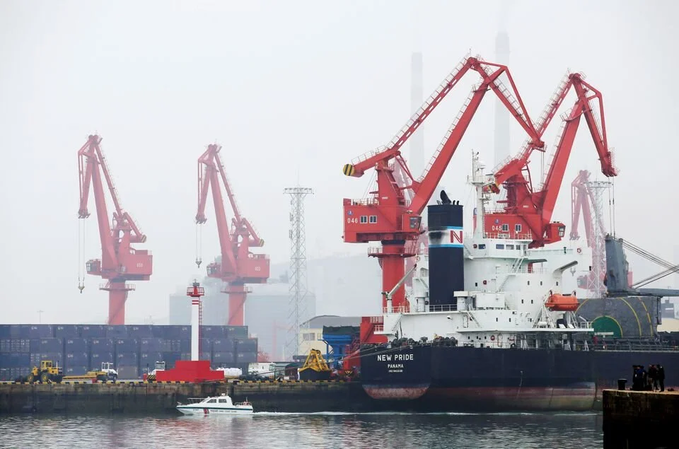 Liberia-flagged oil tanker spills cargo near China 