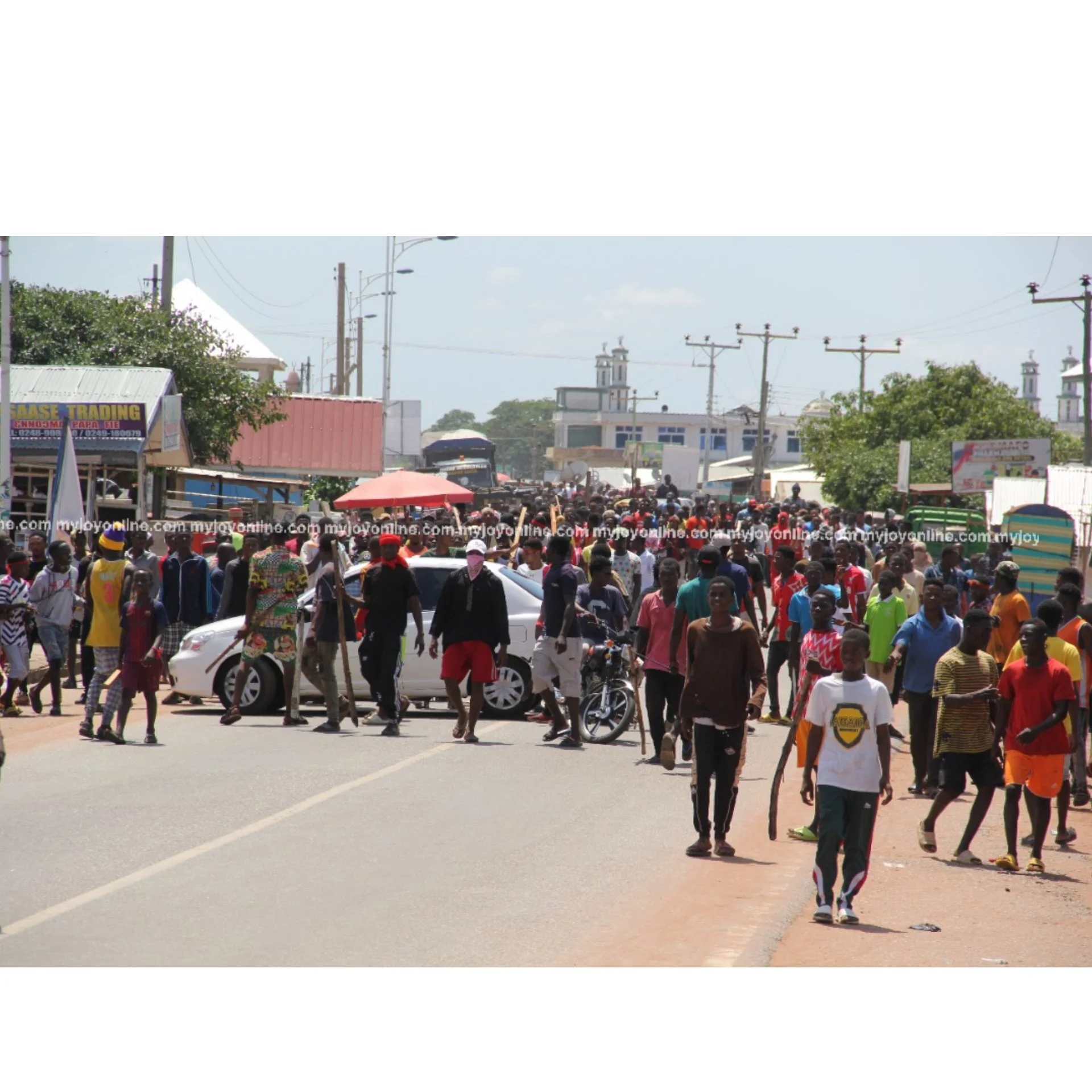 Two killed in Ghana protest 