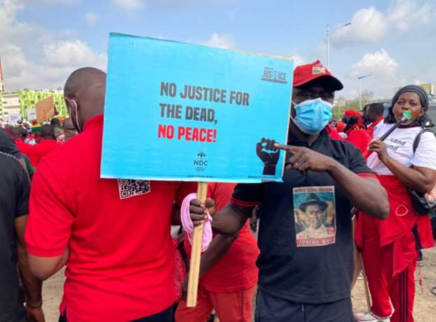 Ghana opposition holds mass protest rally