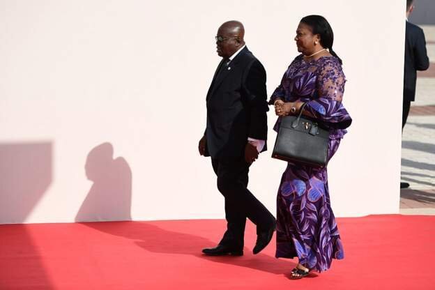 Ghana's first lady offers to refund allowances